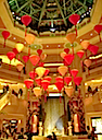 the Palazzo Hotel lobby - Las Vegas