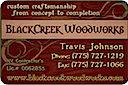 Blackcreek advertisement - magnet for car