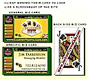 Jackpot Travel Club bizcards